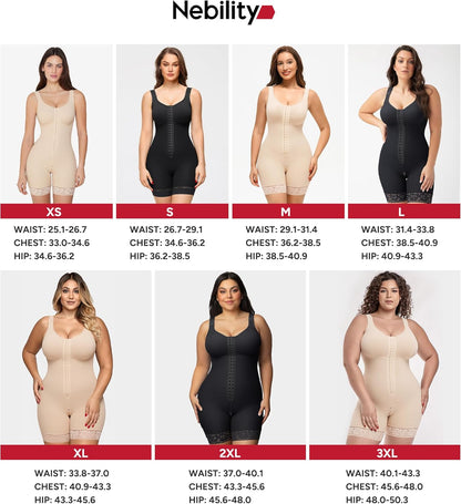 Detail of wireless chest support on all-in-one body shaper
