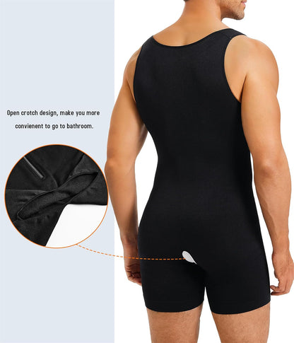 TAILONG compression bodysuit male figure shaping
