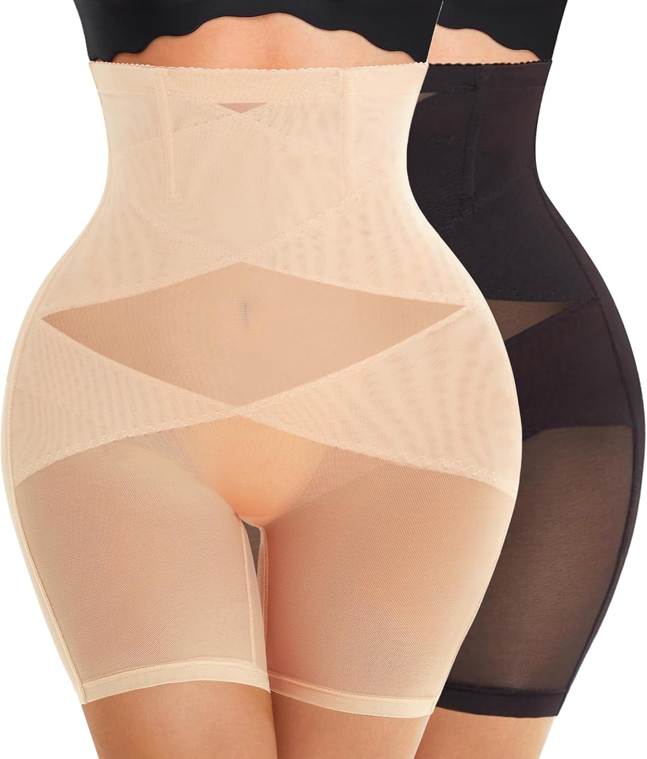 Nebility Womens' Tummy Control High Waist Trainer Body Shaper