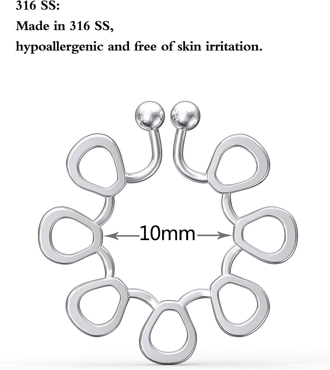 Fake Nipple Piercing/Fake Nipple Rings