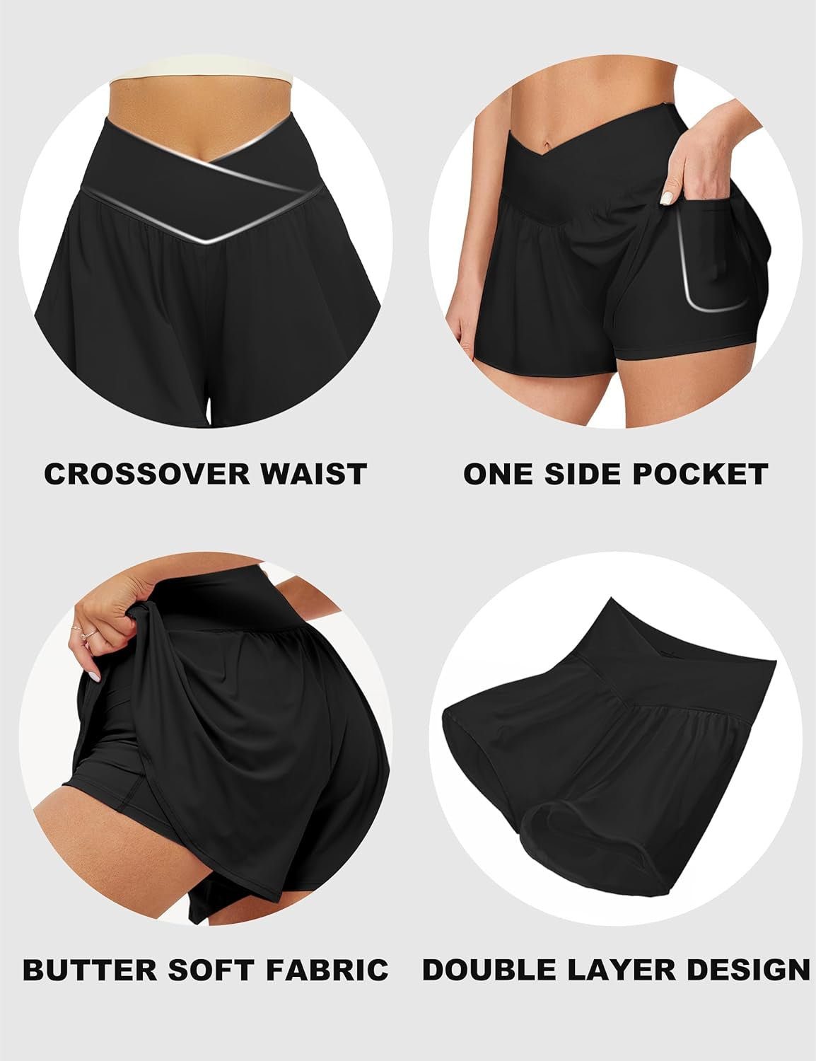 Fireswan shorts side pocket detail and placement