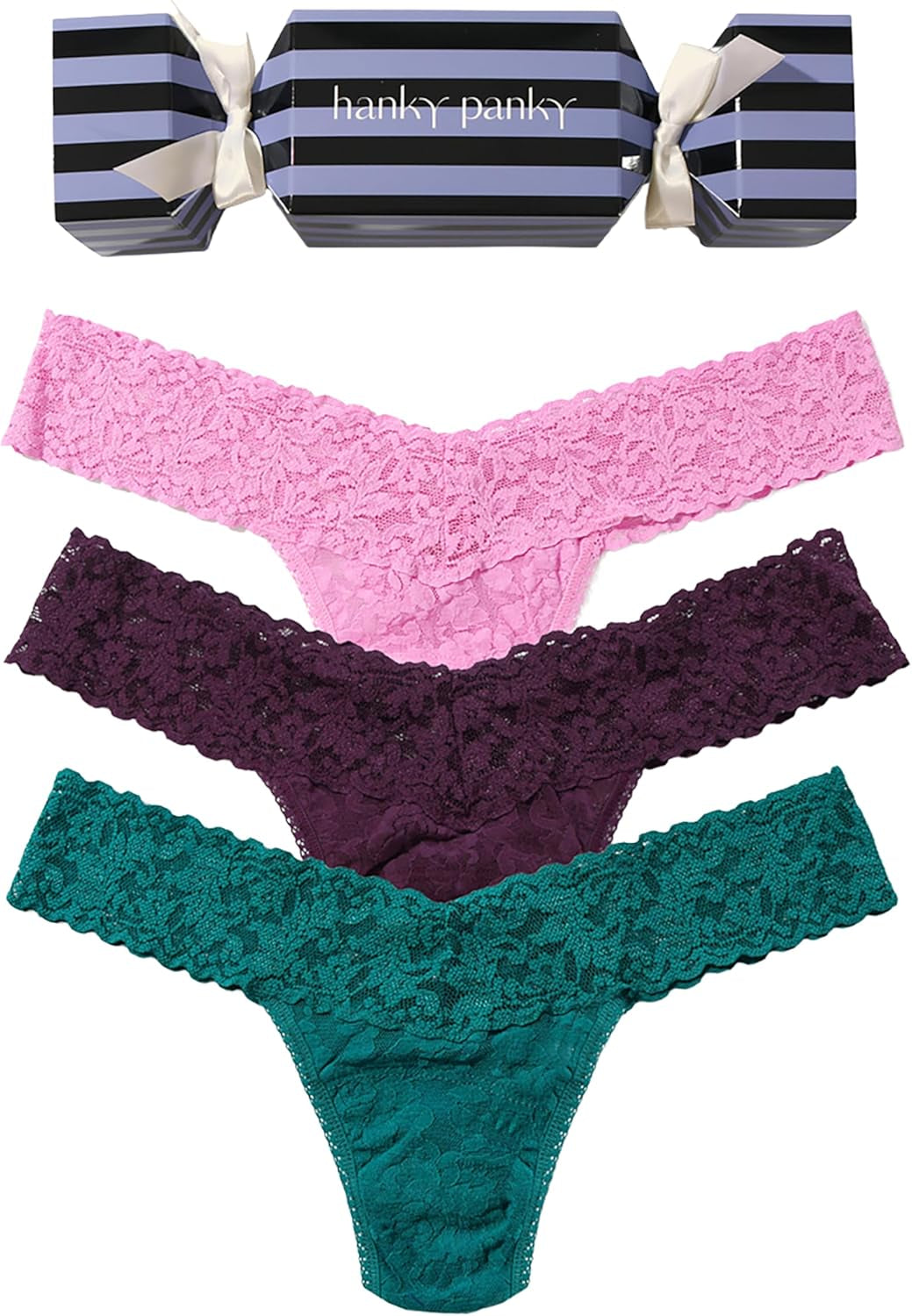 Hanky Panky low rise and original rise thongs