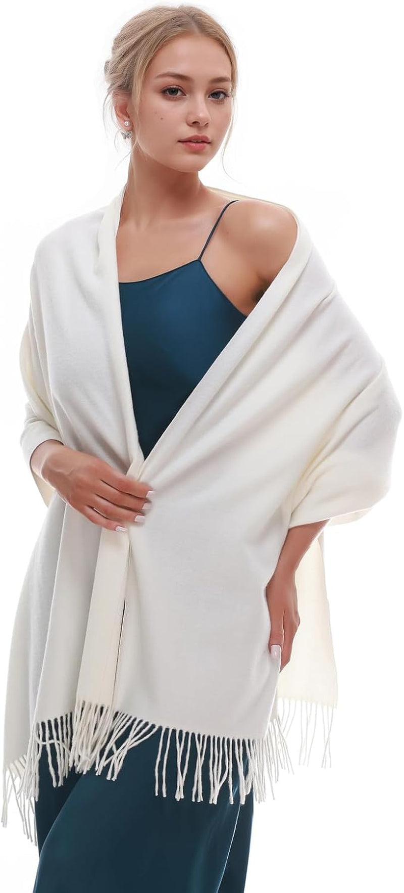 RIIQIICHY Scarf for Women Scarves and Wraps Winter Warm Pashmina Shawl for Cold Weather