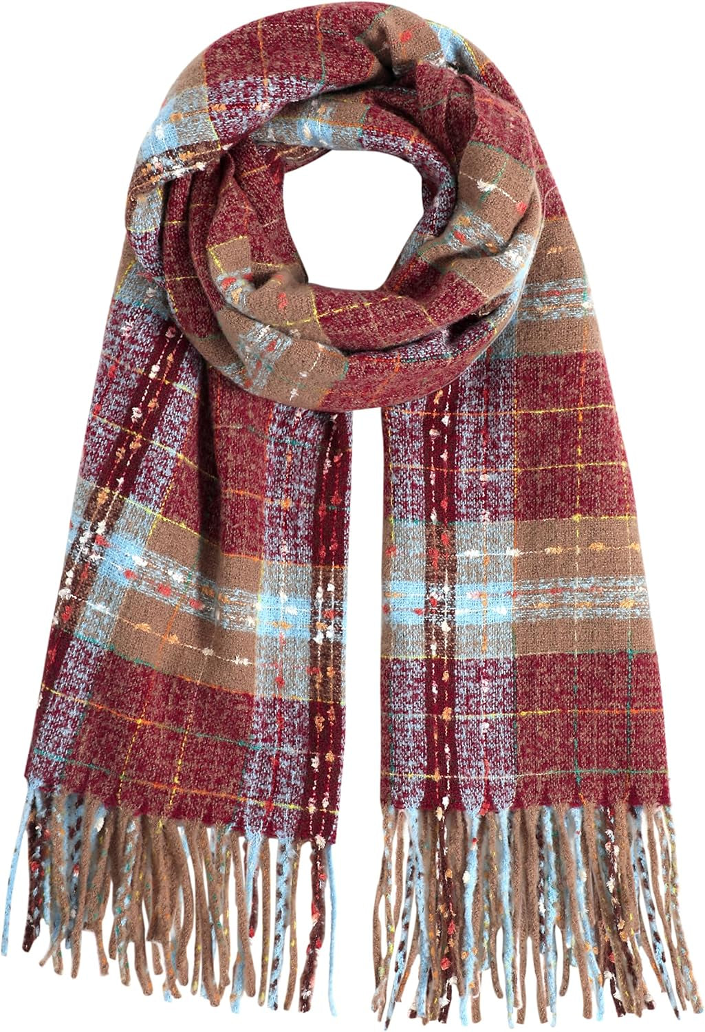 Winter Scarf for Women - Premium Blanket Scarf for Women Winter, Cozy Fashion Scarves Accessory 78.7"X24.8"