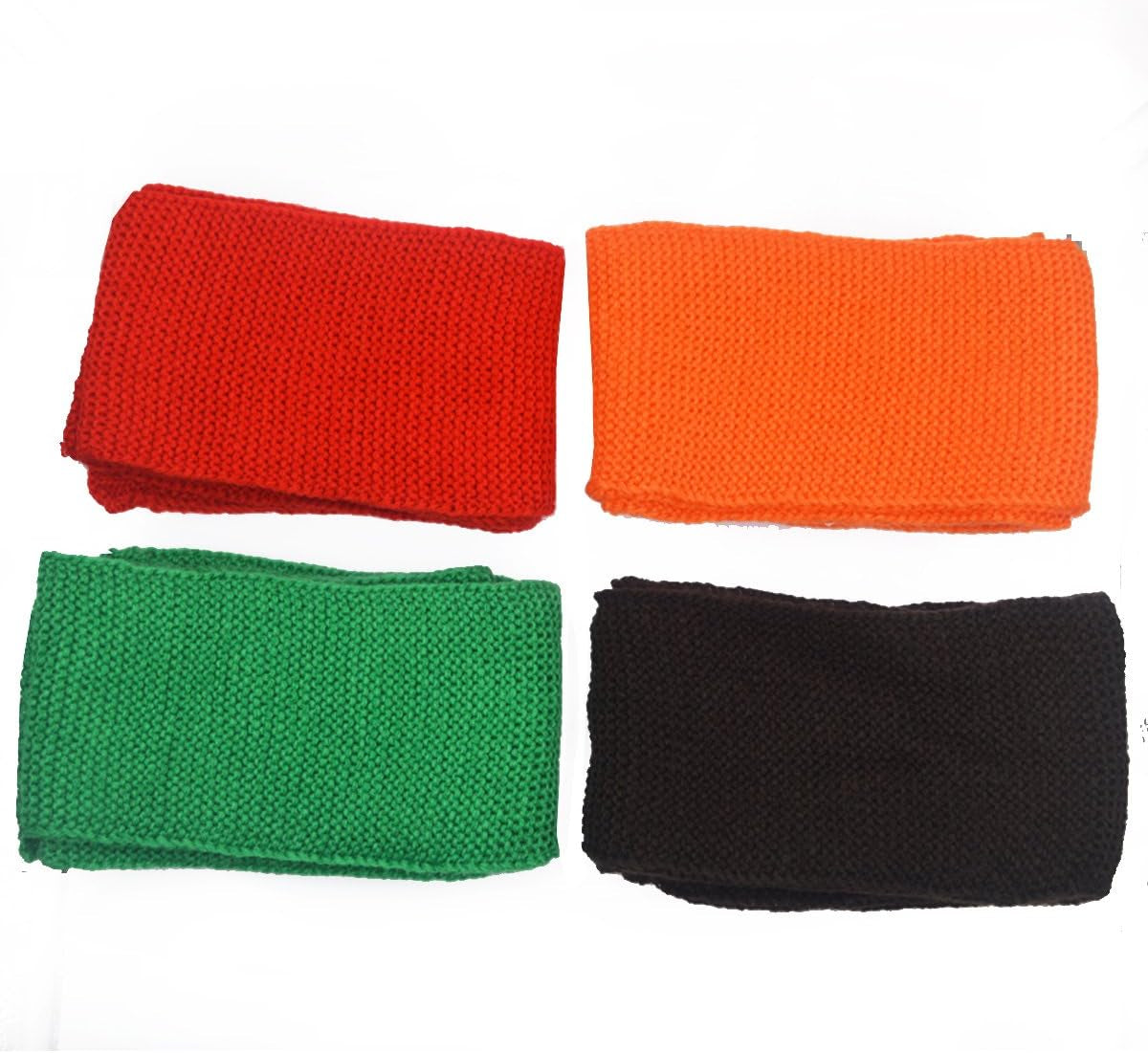 Dolores Kids Soft Knitted Scarf Fashion Solid Color Infant Toddler Warm Scarves Muffler Winter Wrap Shawl