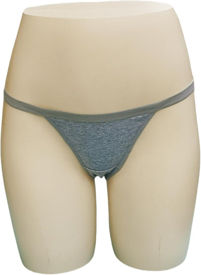 Cotton thong underwear g-strings in assorted colors