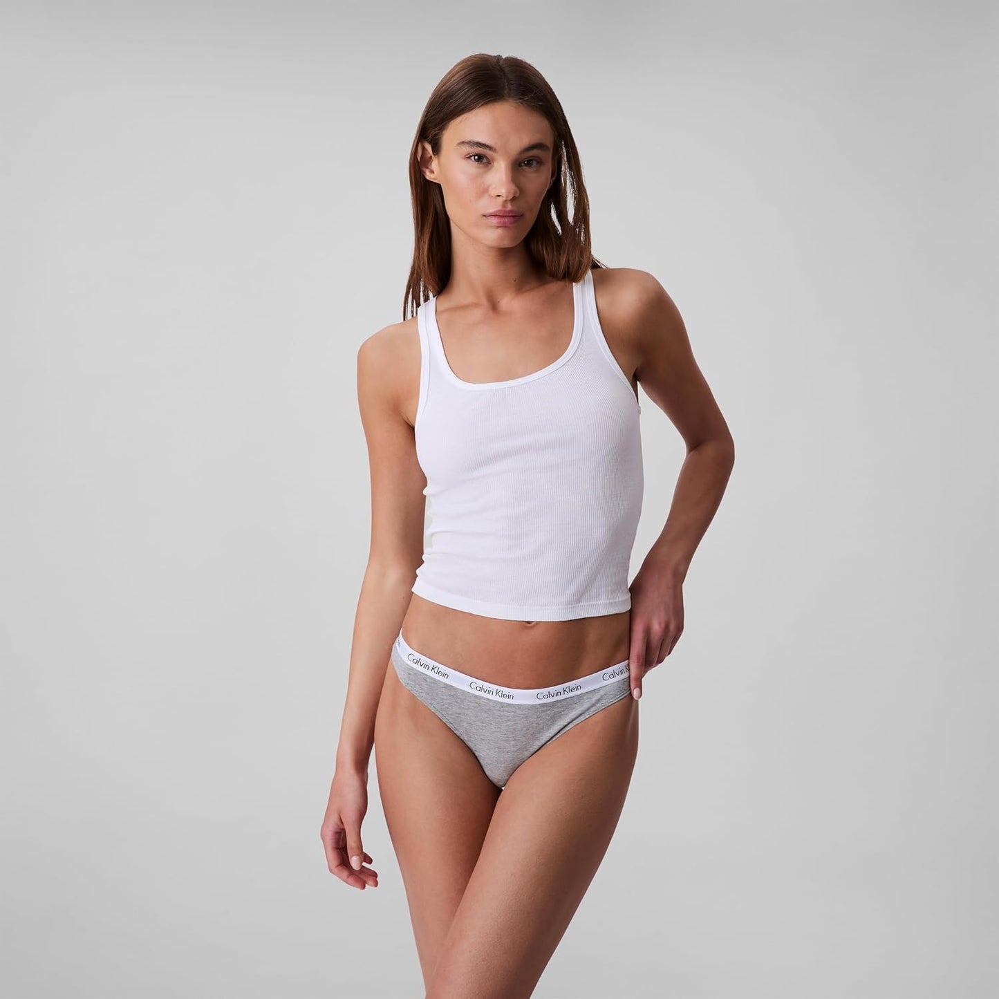 Calvin Klein women's thong panties 3-pack display