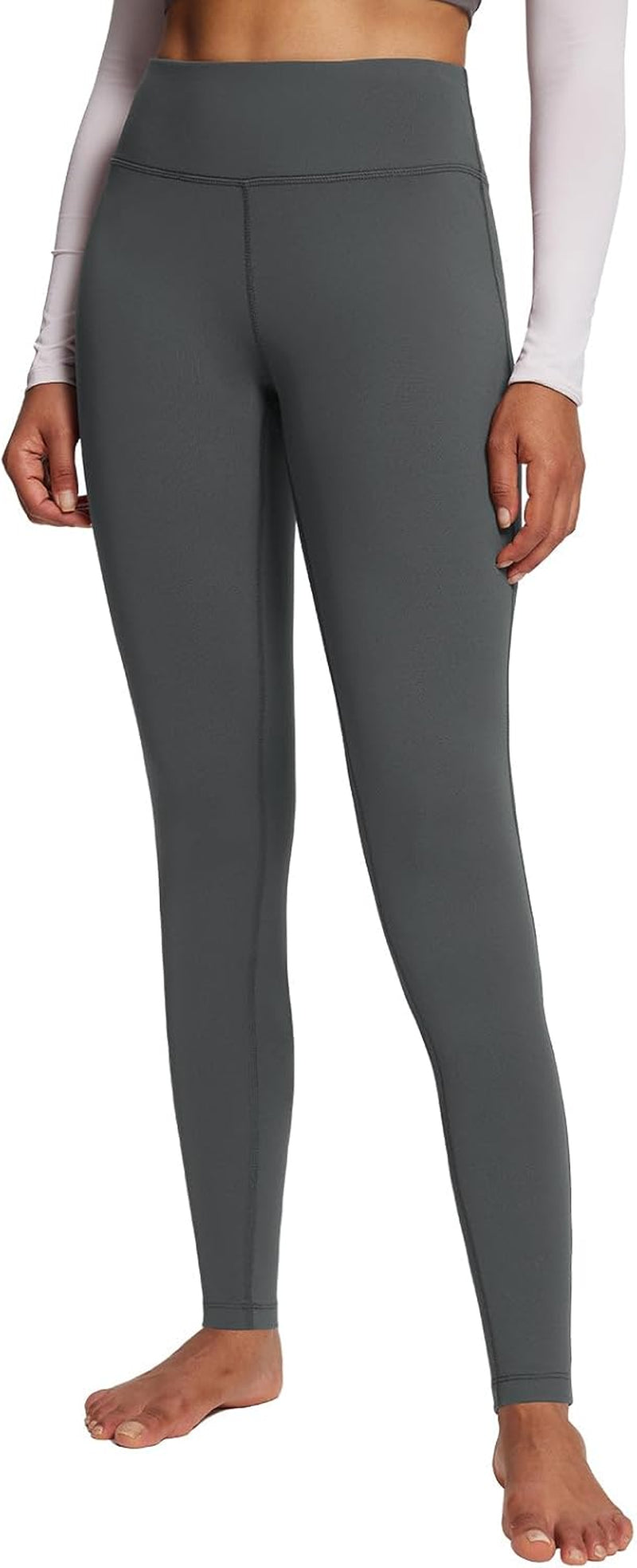 Baleaf Winter Clothing Women Leggings Fleece Lined Tights Thermal Warm Thick Cold Weather Gear 1 Pockets