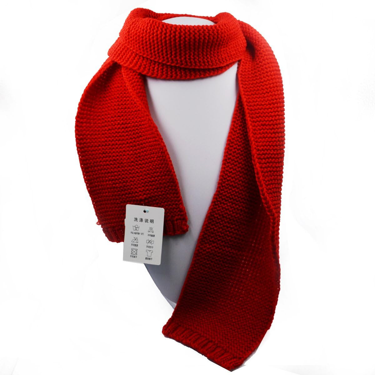 Dolores Kids Soft Knitted Scarf Fashion Solid Color Infant Toddler Warm Scarves Muffler Winter Wrap Shawl