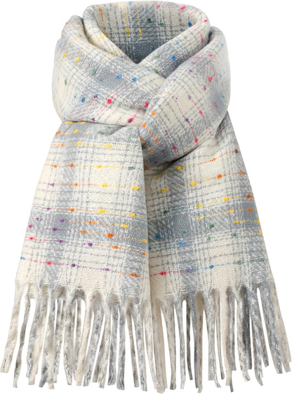 Winter Scarf for Women - Premium Blanket Scarf for Women Winter, Cozy Fashion Scarves Accessory 78.7"X24.8"