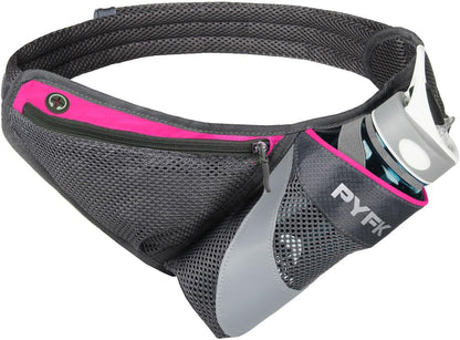 One-handed bottle access feature on PYFK hydration pack