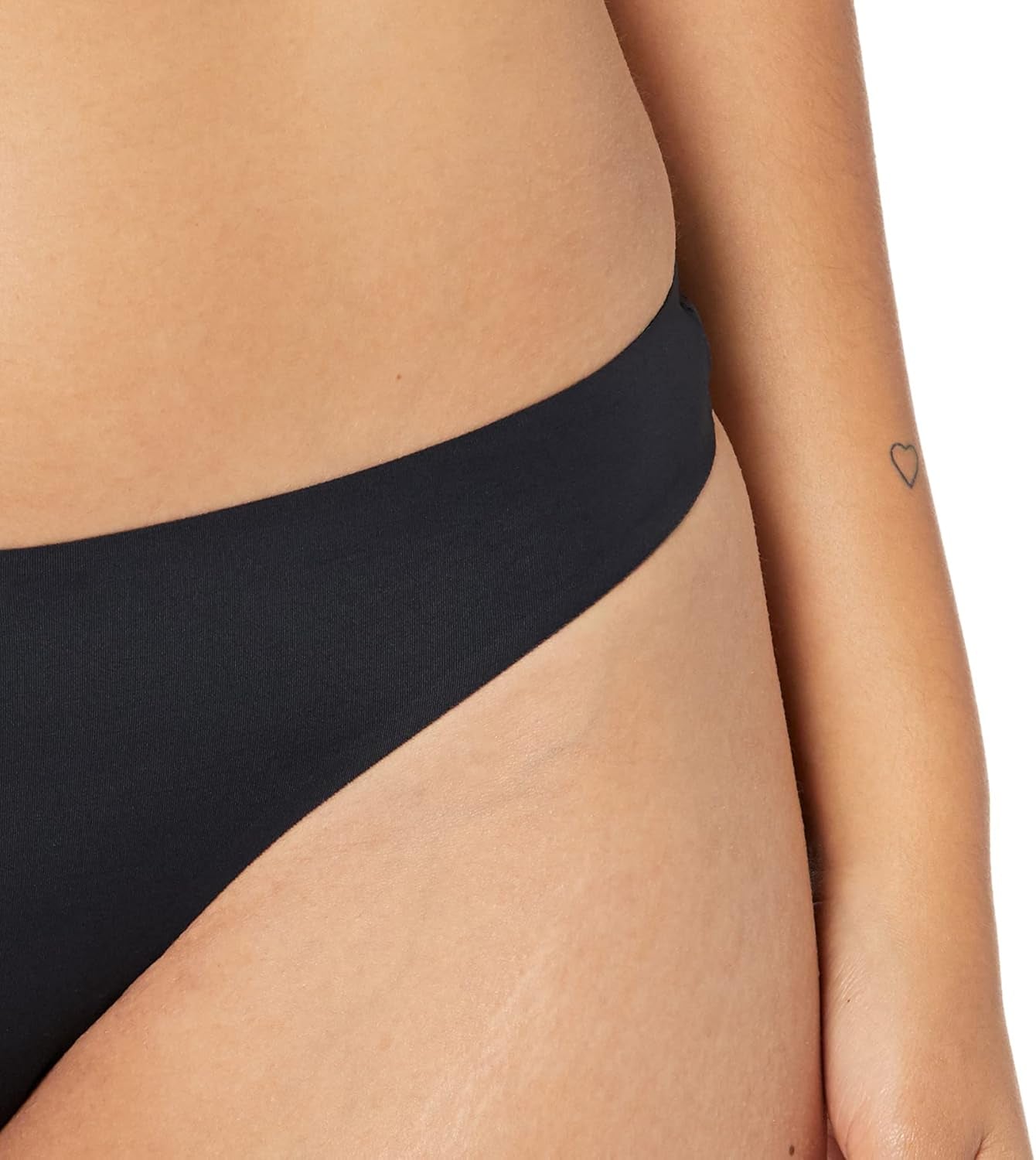 Seamless construction Amazon Essentials thong detail