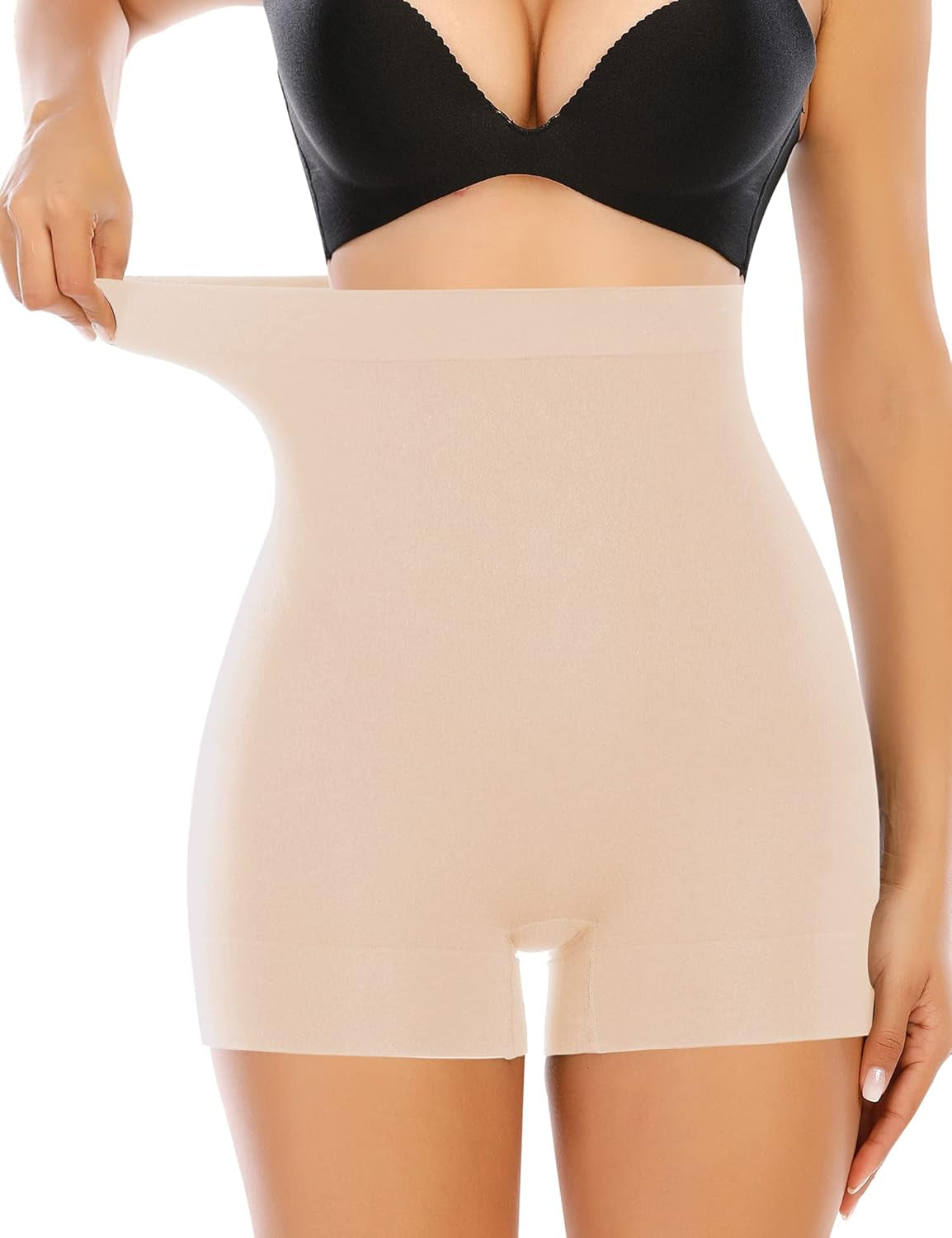 Womens Seamless Shaping Boyshorts Panties Tummy Control Underwear Slimming Shapewear Slip Shorts