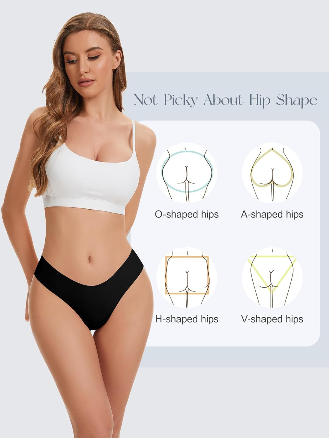 OVRUNS low waist thong waistband comfort fit