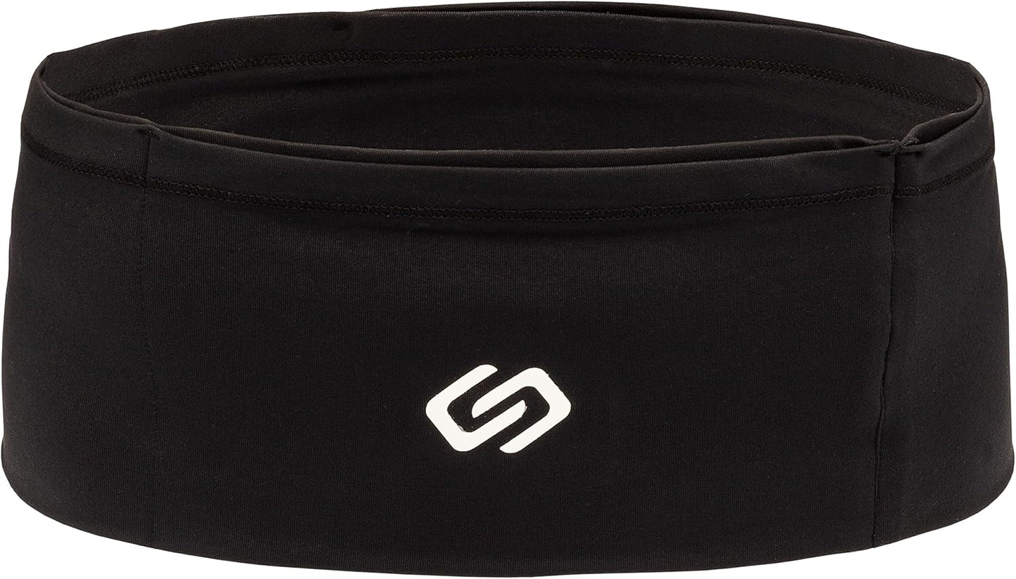 Sporteer VersaMax black running belt security design