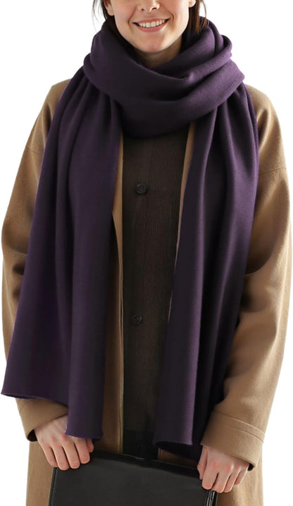 Womens Winter Scarf Long Soft Chunky Scarves Warm Blanket Oversized Shawl Wraps