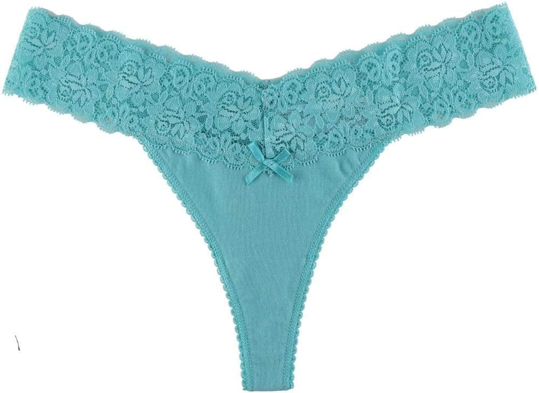 UWOCEKA lace trim thong and tanga styles comparison