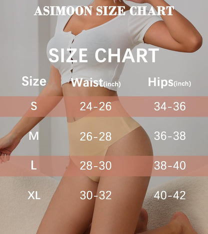 Comfortable ladies thong panties in multiple neutral colors