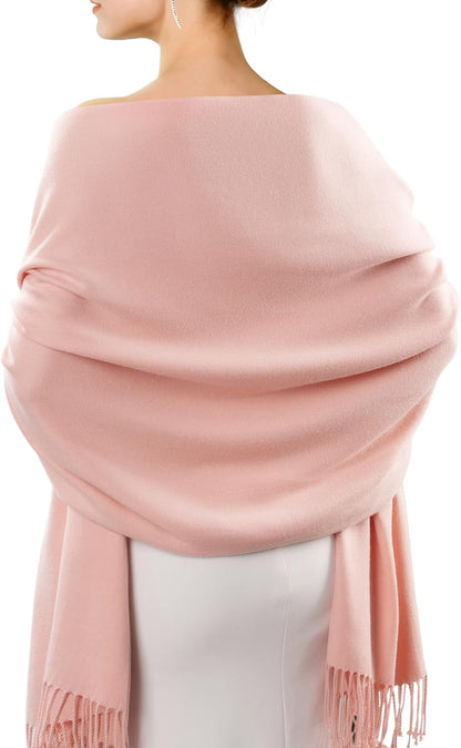 FURTALK Winter Scarf for Women Pashmina Shawl Wraps Soft Warm Fashion Blanket Scarves Gifts