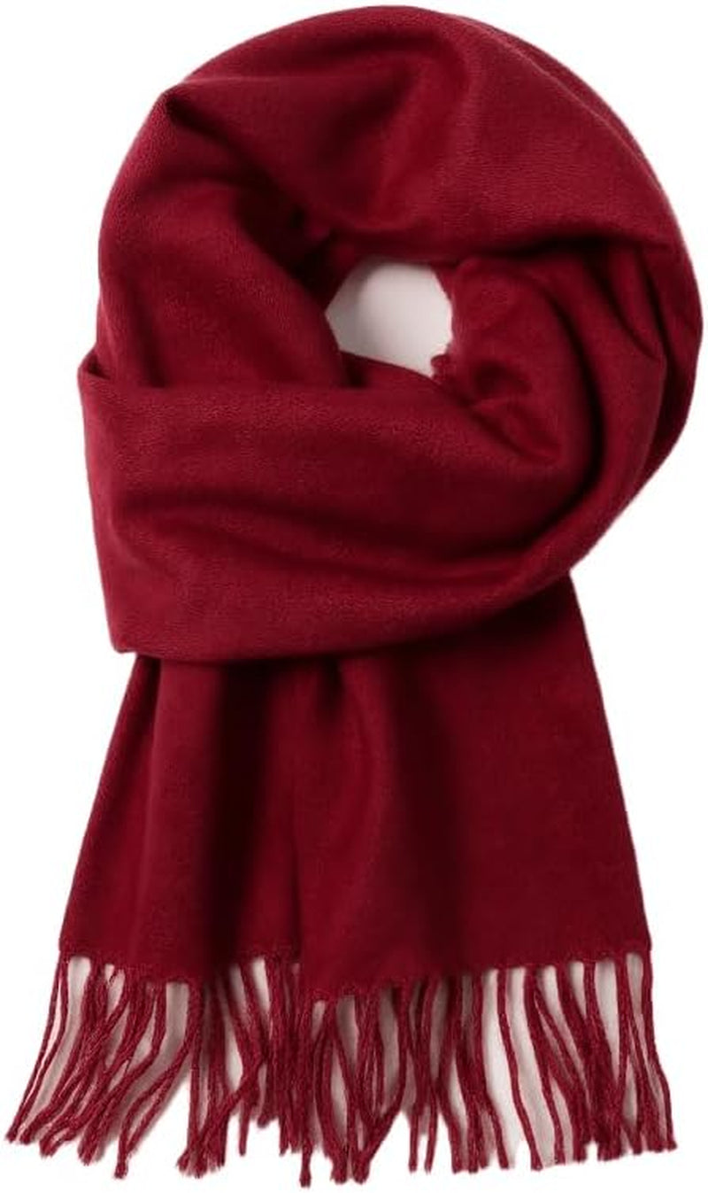 Winter Scarf for Women Men Cold Weather - Soft Warm Shawls Scarves with Tassels(78.7''*26.8'')