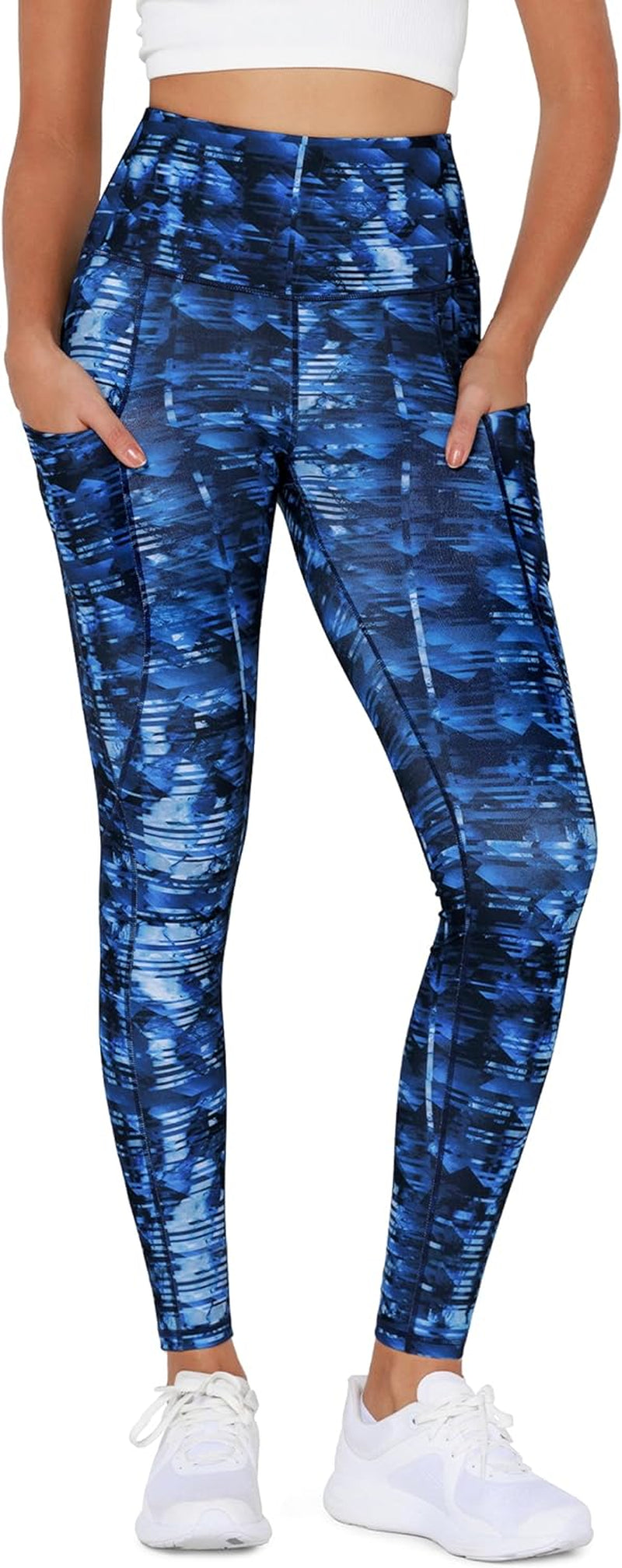 ODODOS Women'S High Waisted Yoga Leggings with Pockets, Tummy Control Non See through Workout Athletic Running Yoga Pants