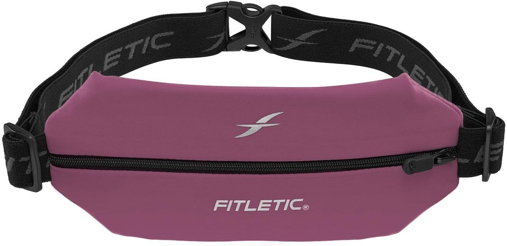Fitletic Active Lifestyle Fanny Pack & Mini Sports Running Belt for Men & Women – Lightweight, Low Profile- Ultra-Soft Expandable Lycra Pouch - Fits All Phones – Inner Pocket