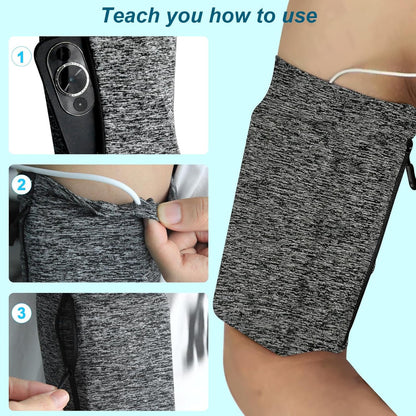Samsung Galaxy compatible running phone armband detail