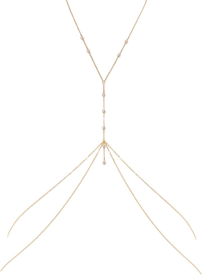 Sexy Body Chain Bra Bikini Waist Belly Body Chains Beach Body Necklace Jewelry for Women