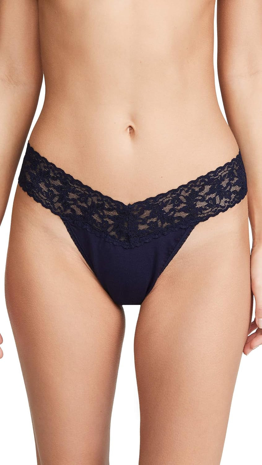 Hanky Panky organic cotton thong size range display