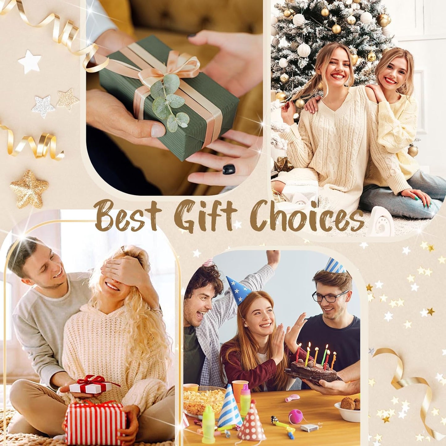 Gold Necklaces Bracelets Earring Set - 18K Gold Plated Flower Bracelet Chain,Stainless Steel Non Tarnish Floral Pendant Stud Jewelry Sets,Christmas Birthday Lucky Gift for Mom Wife Daughter Girlfriend