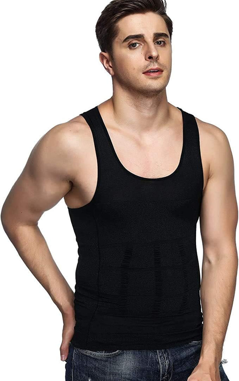 5-pack mens compression shirts different color options shown