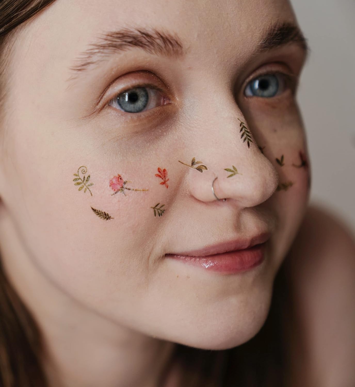 1-16Pcs 16G 18G 20G 22G Nose Rings Hoops Nose Piercings Fake Nose Ring Fake Septum Nose Ring Fake Lip Rings Fake Septum Piercing Fake Nose Piercing Fake Nose Hoop Faux Nose Rings Clip on Nose Cuffs Nose Piercing Jewelry Nose Rings for Women Men Nose Hoops