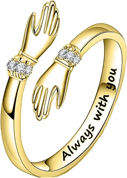 Adjustable opening ring adjustable sizing mechanism detail
