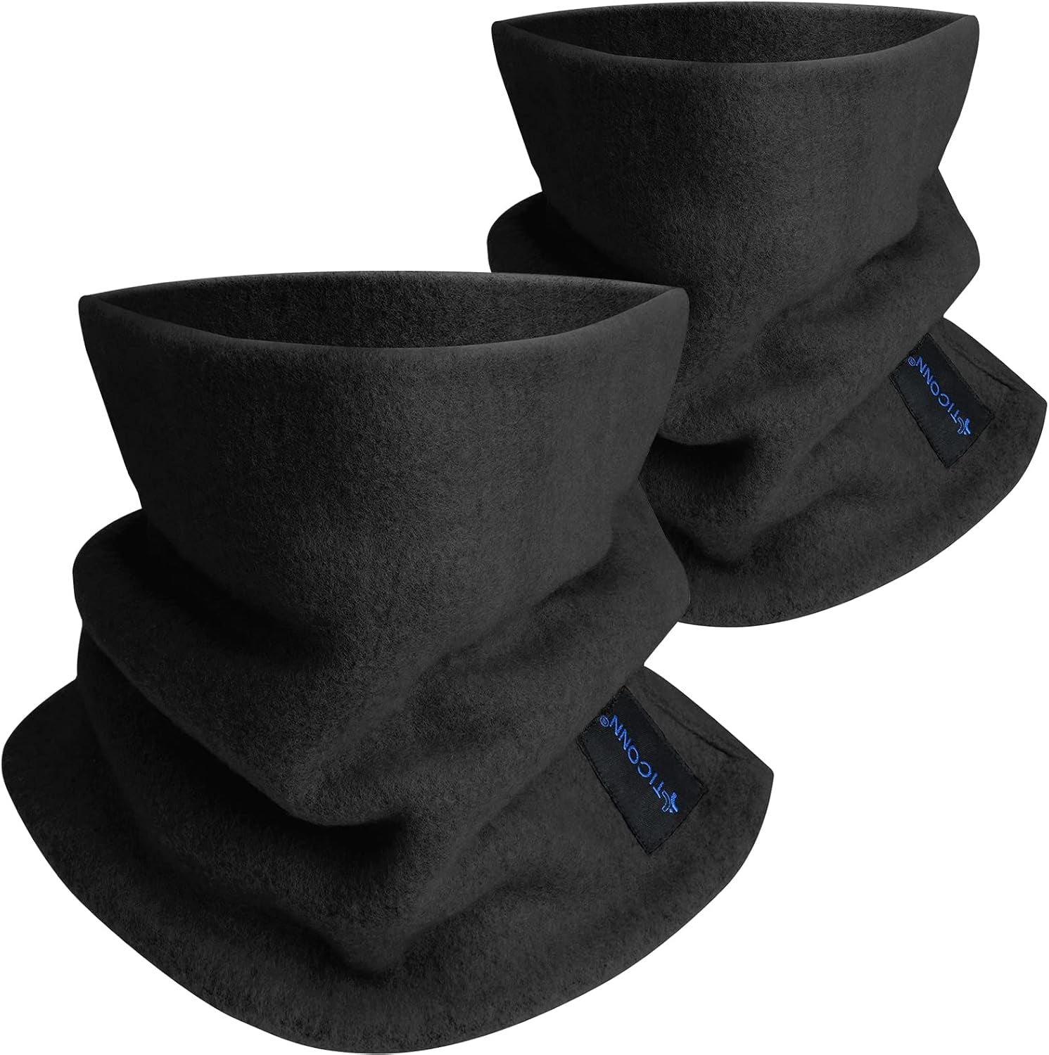 TICONN Neck Gaiter Face Cover Scarf, Breathable Sun & Wind-Proof for Skiing Fishing Hiking Cycling