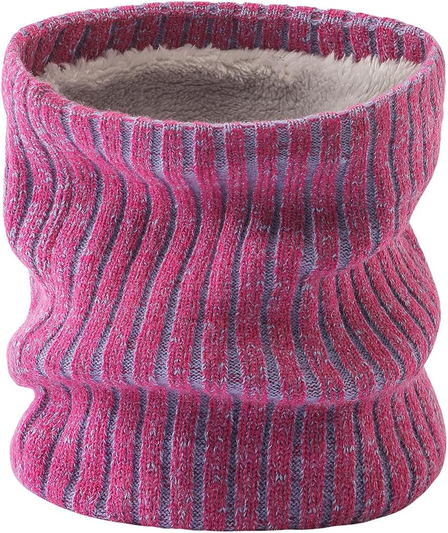 Novforth Winter Neck Warmer Men Ski, Neck Gaiter Face Scarf Women, Fleece Scarf for Men Gaiter Mask, Thick Windproof Scarves