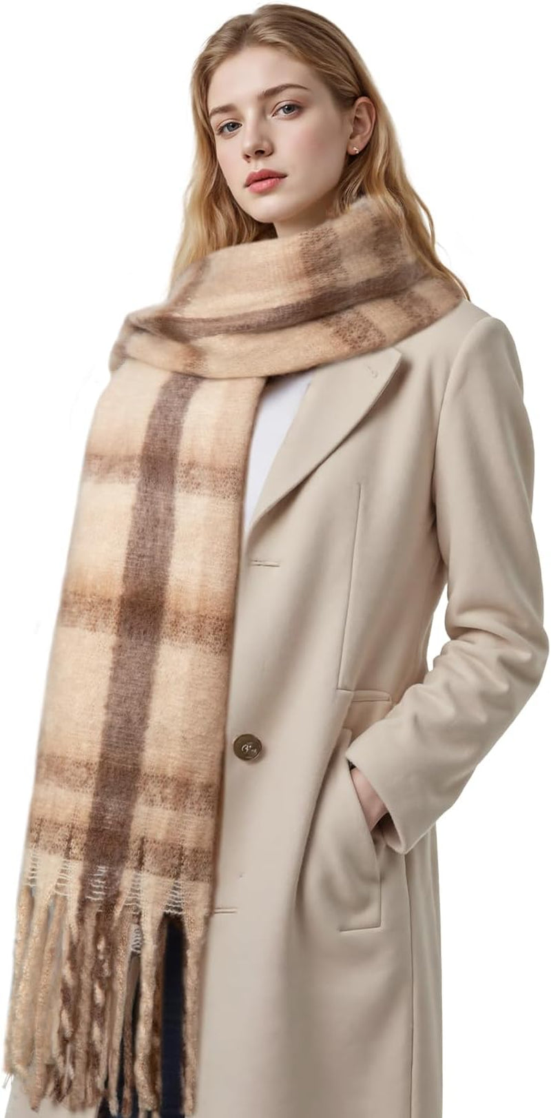 Scarf for Women, Winter Chunky Scarf Warm Scarves Long Shawl Large Winter Scarves Cold Weather for Women