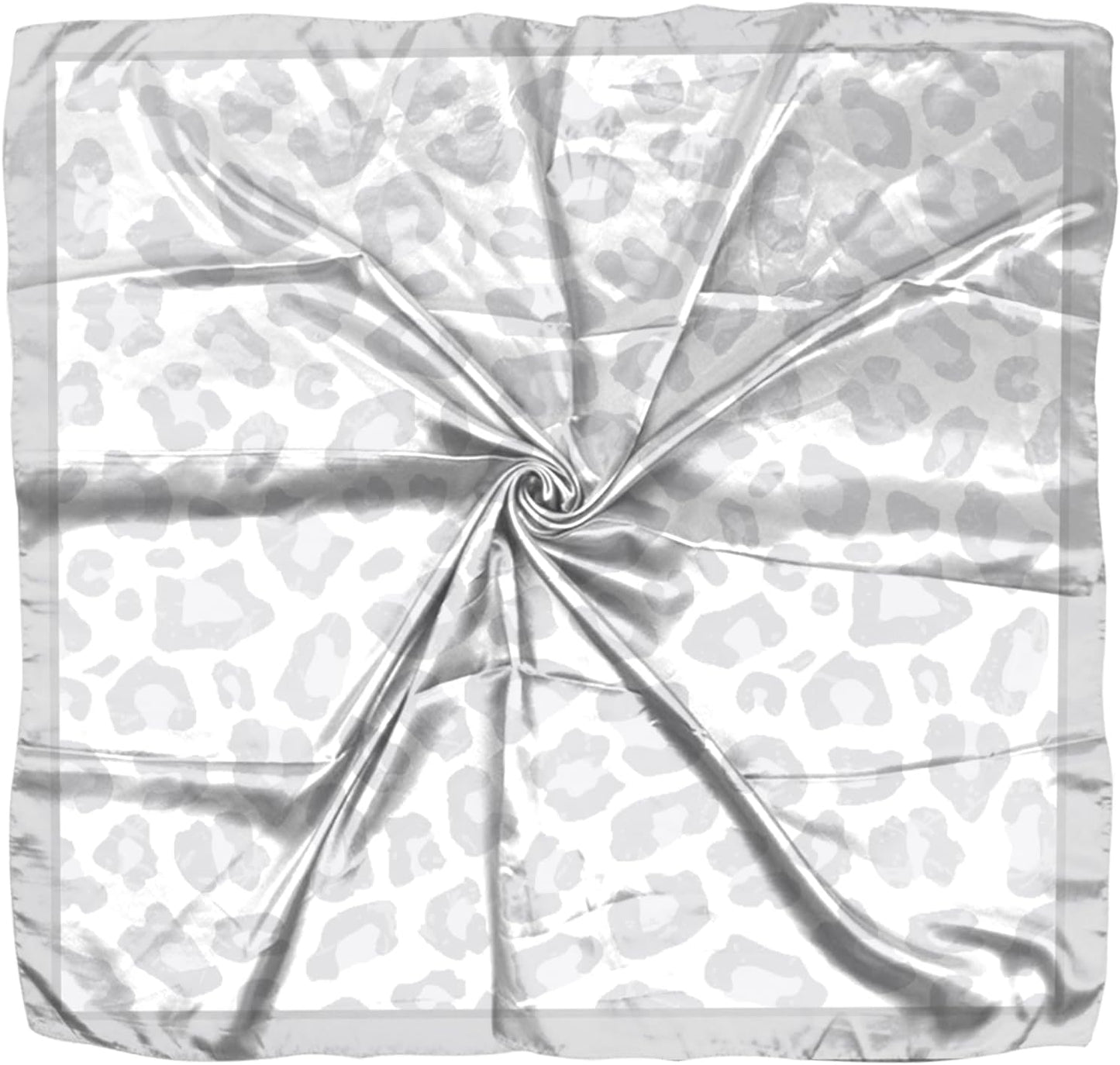 Scarf Silk Feeling Square Satin Head Hair Scarf Wrap 27.5 Inches Headwear Aesthetic Cute Decoration Women Girls