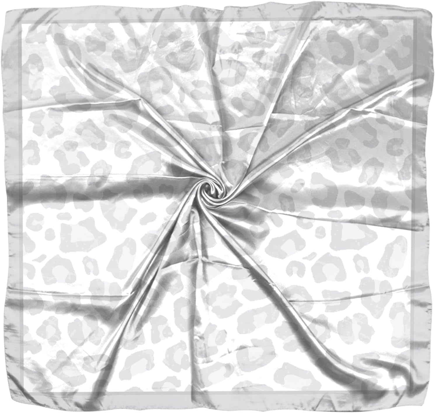 Scarf Silk Feeling Square Satin Head Hair Scarf Wrap 27.5 Inches Headwear Aesthetic Cute Decoration Women Girls