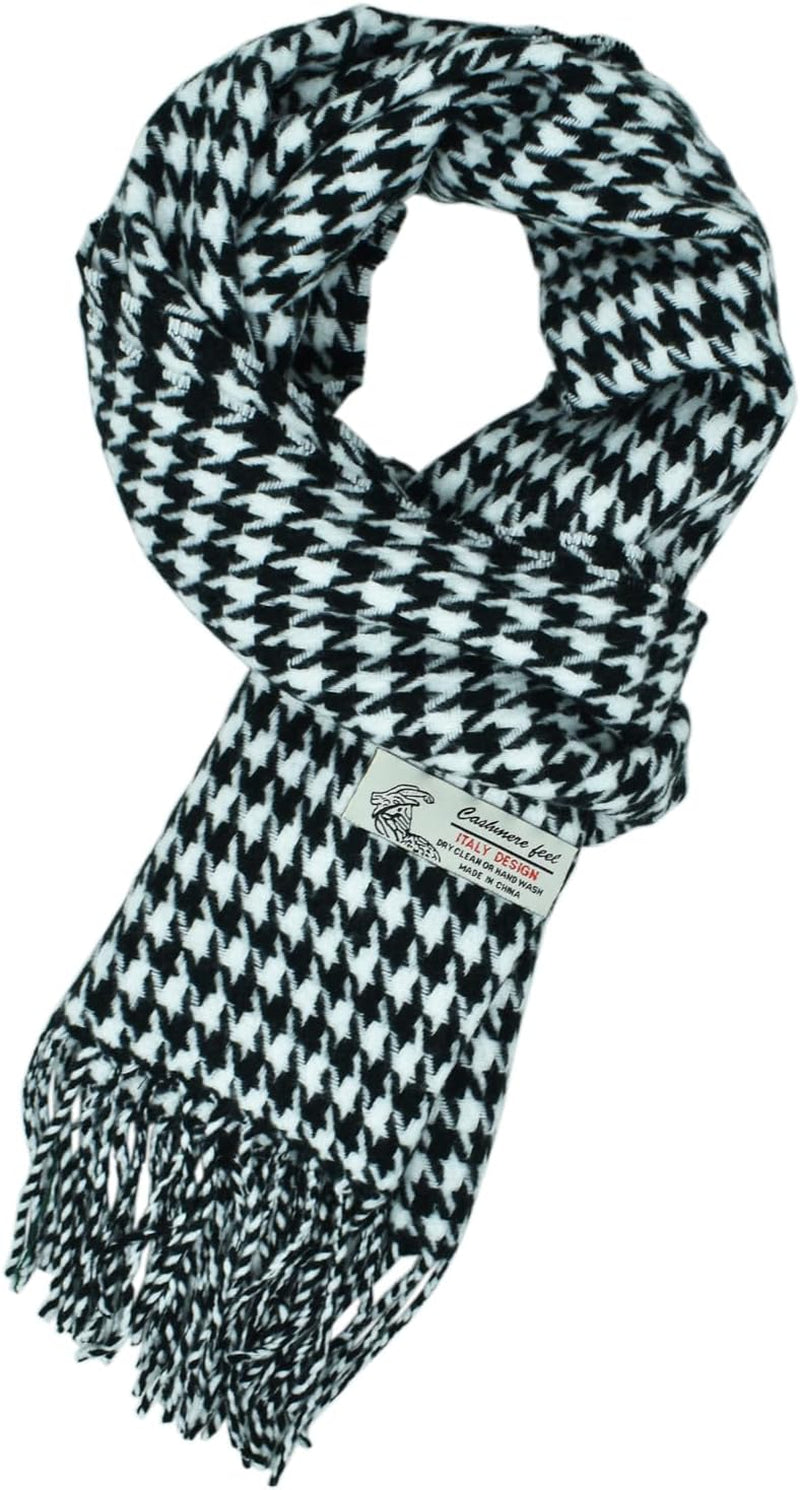 Glory Max Scottish Stewart Tartan Plaid Luxurious Winter Scarf Soft Cashmere Feel 72"X12"