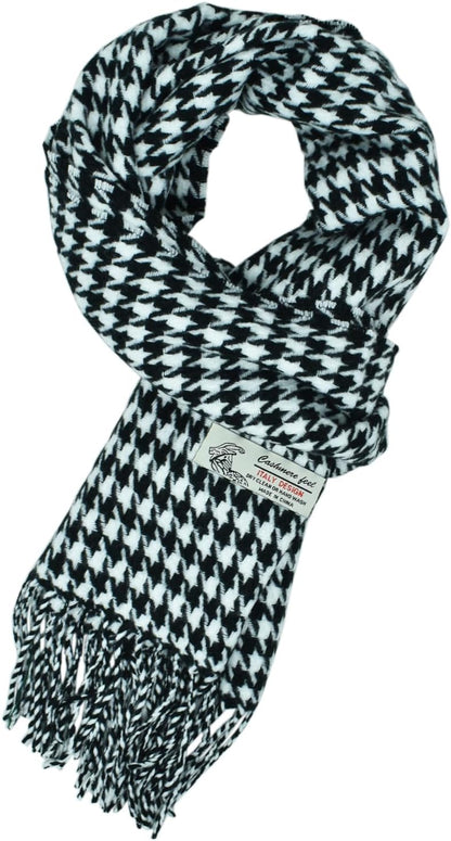 Glory Max Scottish Stewart Tartan Plaid Luxurious Winter Scarf Soft Cashmere Feel 72"X12"