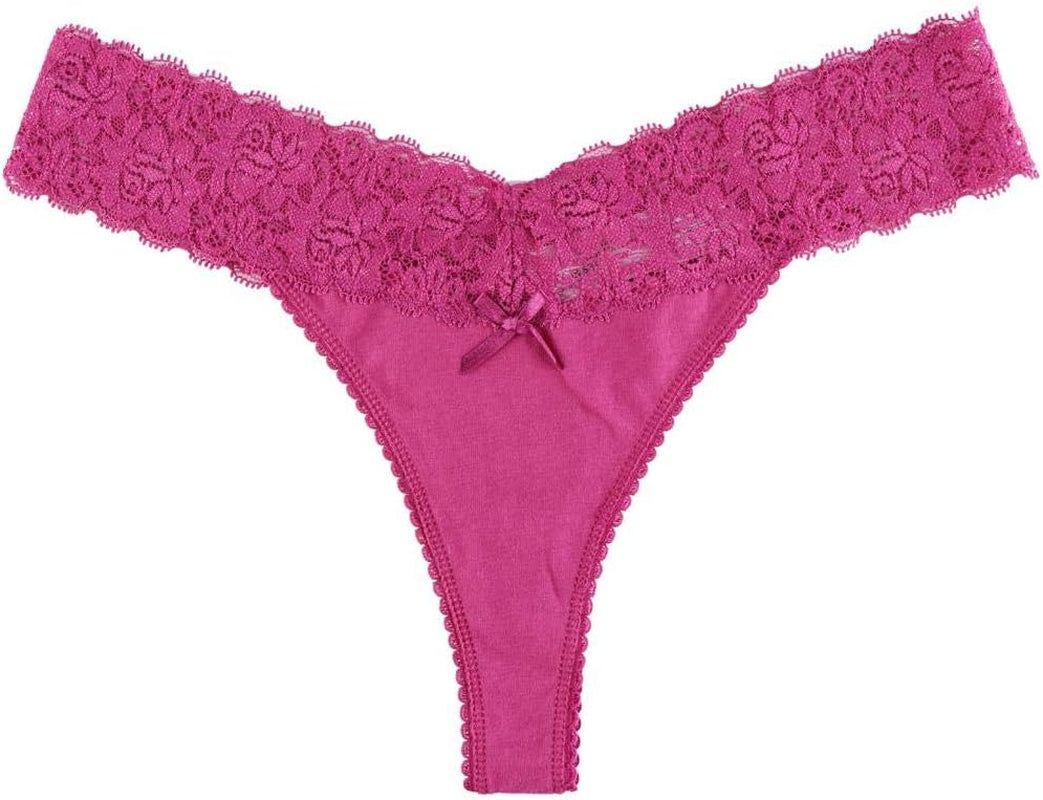 UWOCEKA cotton tangas panties flat lay showing variety of colors