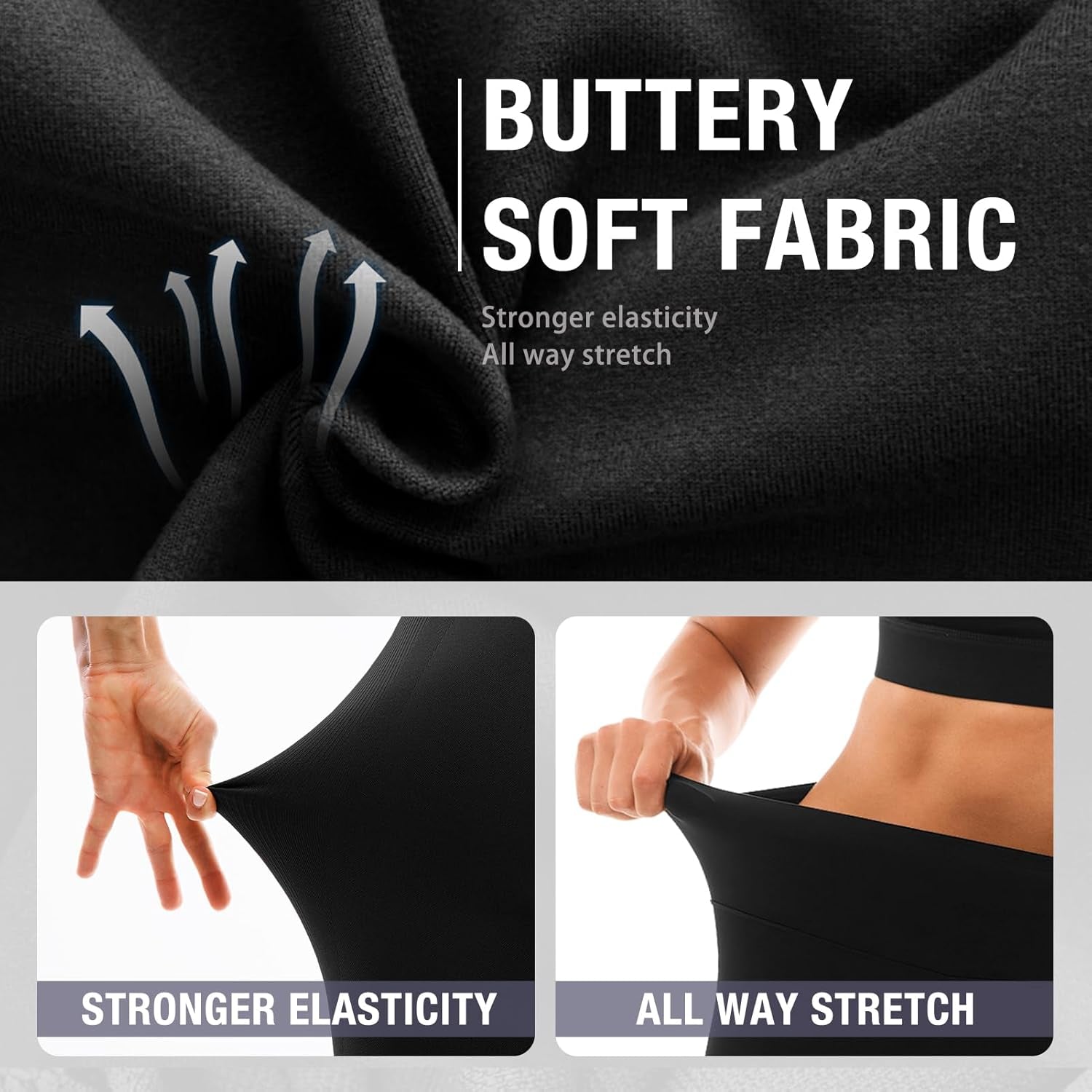 Premium high waisted leggings smooth soft material display