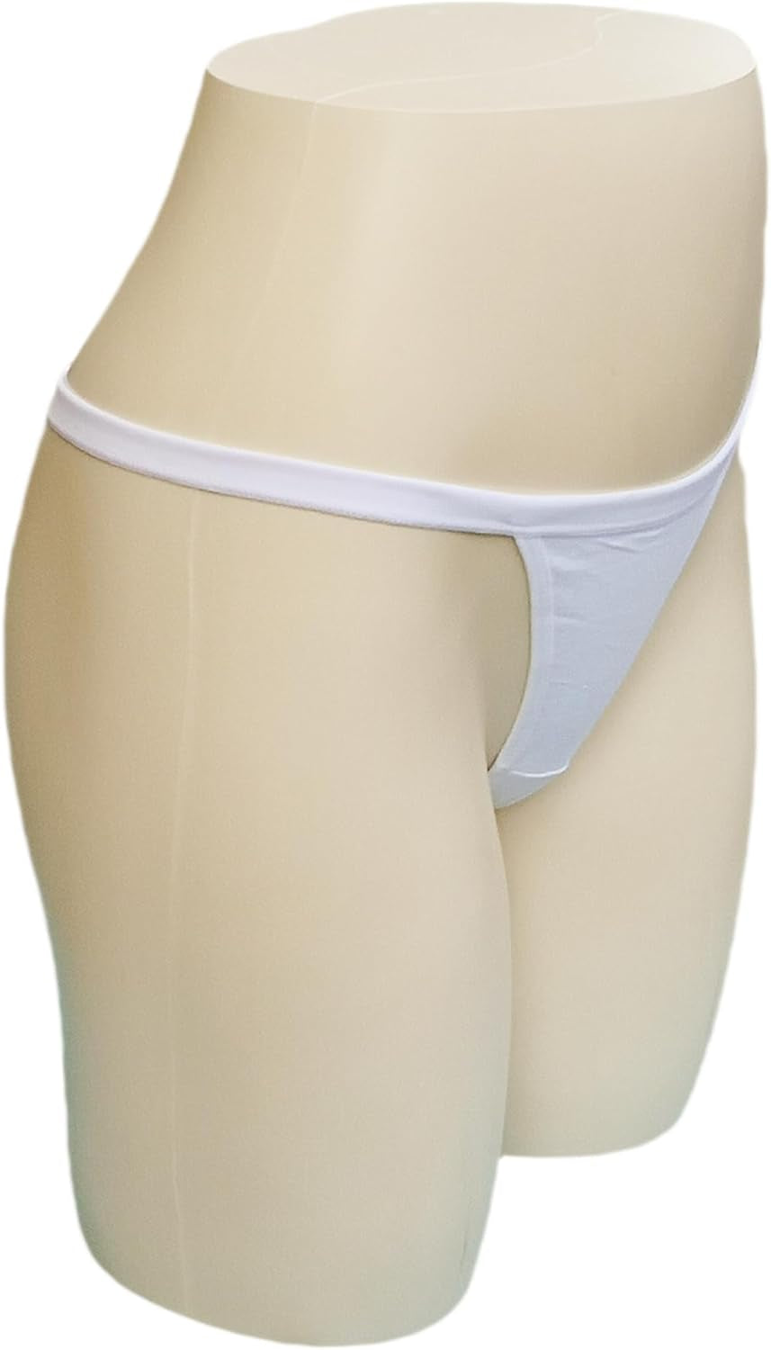 Colorful cotton g-string underwear pack arrangement