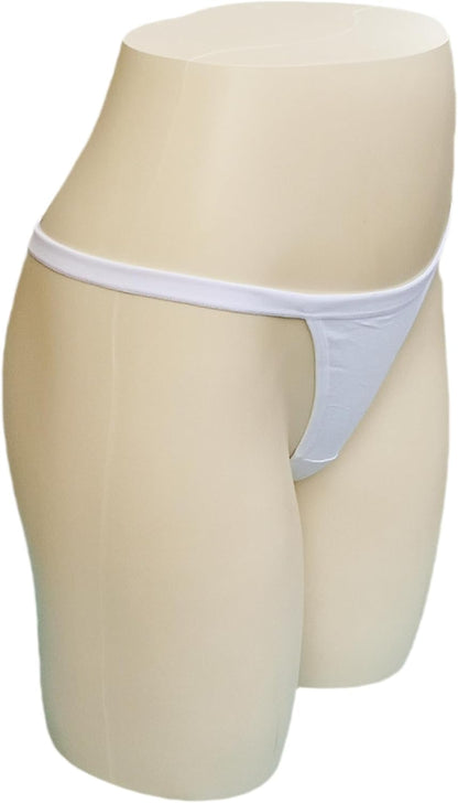 Colorful cotton g-string underwear pack arrangement