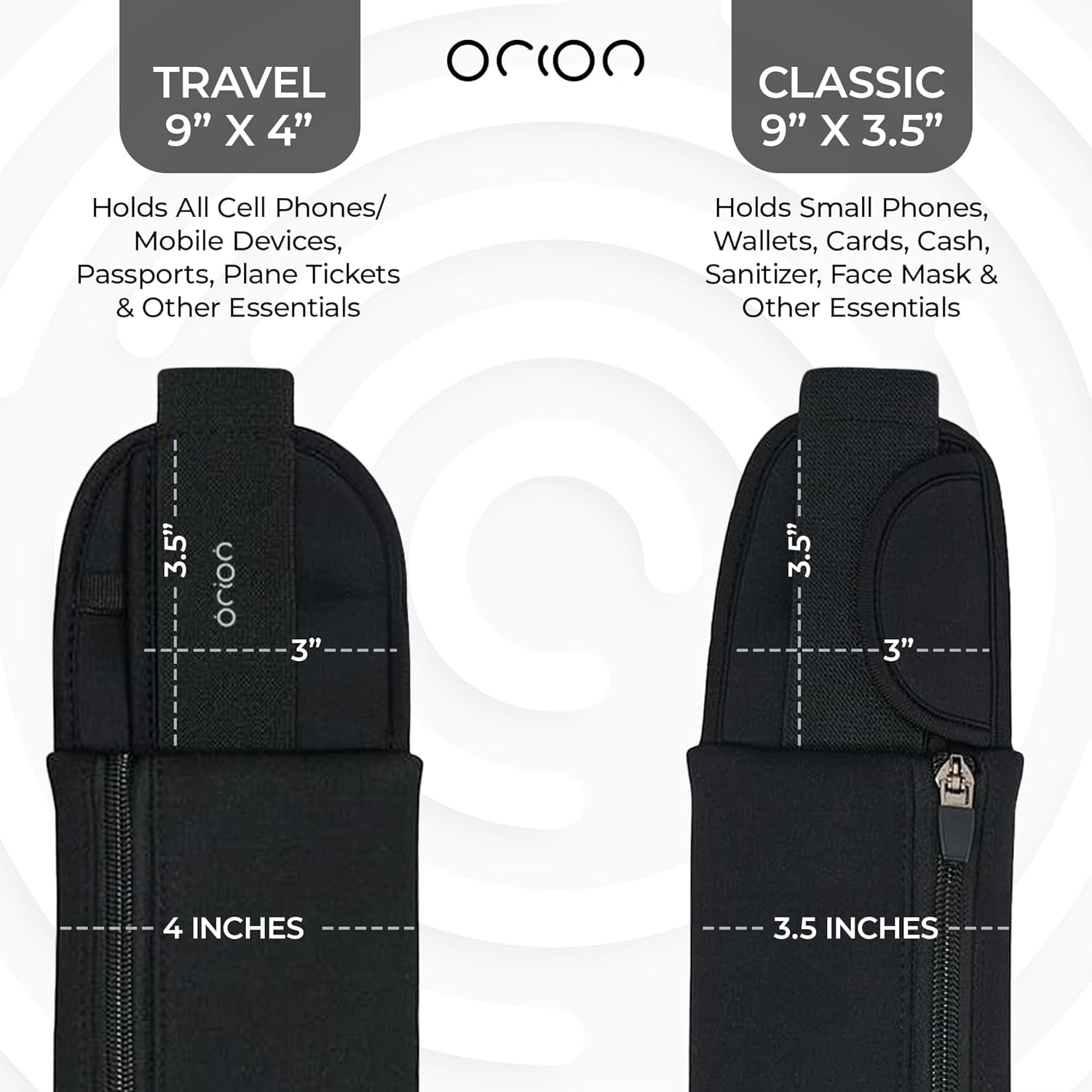 Slim fanny pack for women and men travel style