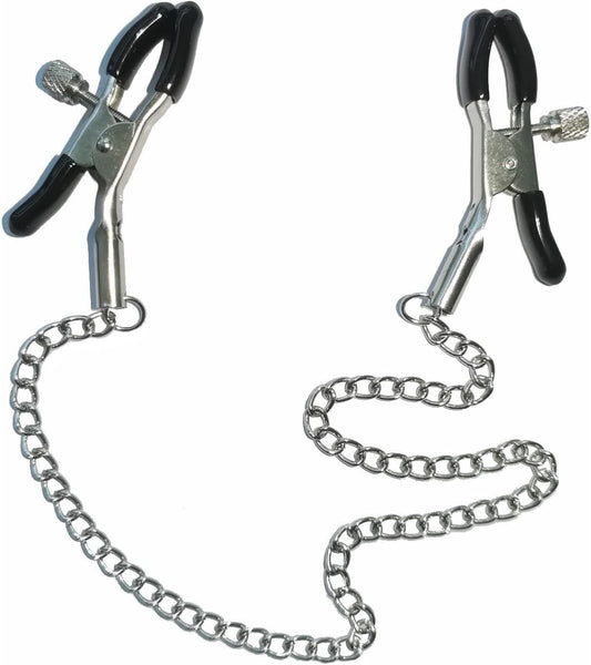 Body Chain Stainless Steel Adjustable Body Clamps Body Ring Non-Piercing Body Chain for Women Faux Body Jewelry Clip Jewelry