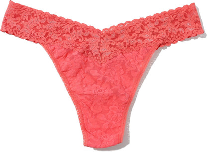 Luxury lace thong underwear set in signature Hanky Panky style