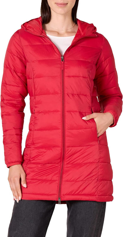 Amazon Essentials Womens Lightweight Water-Resistant Packable Hooded Puffer Coat (Available in plus Size)