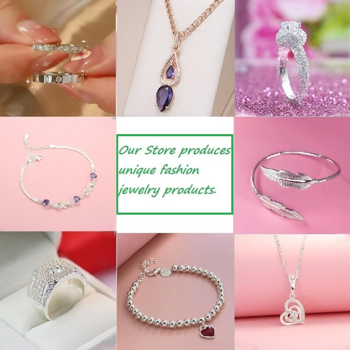 Lucky 18K Gold Plated Necklace Bracelet Earring for Women Fashion Cute Simple Jewelry Sets