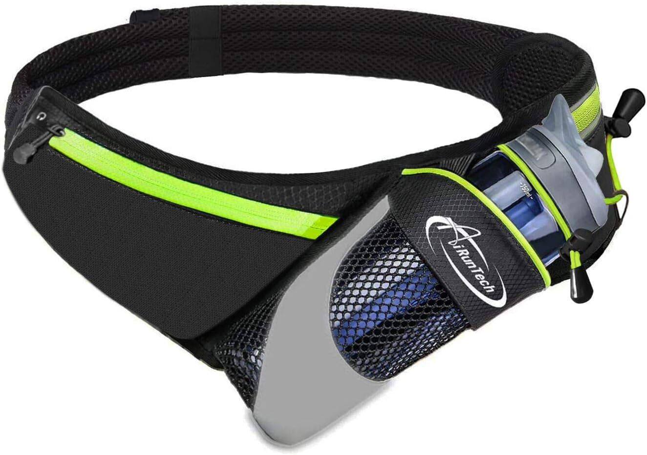 Compact hydration belt packed with running accessories